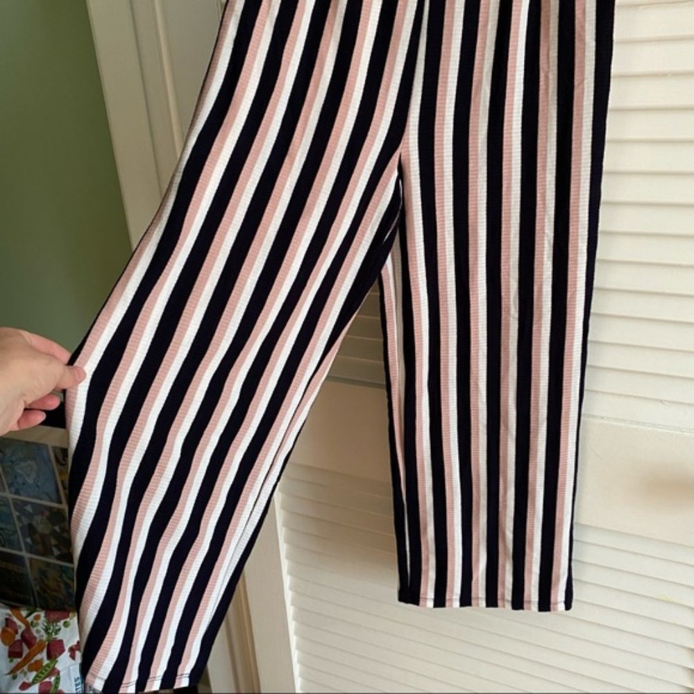 Girls My Michelle Striped Jumpsuit - Picture 3 of 4